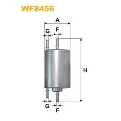 Palivový filter WIX FILTERS WF8456