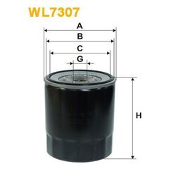 Olejový filter WIX FILTERS WL7307