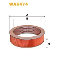 Vzduchový filter WIX FILTERS WA6474