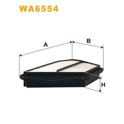 Vzduchový filter WIX FILTERS WA6554