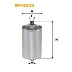 Palivový filter WIX FILTERS WF8038