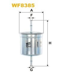 Palivový filter WIX FILTERS WF8385