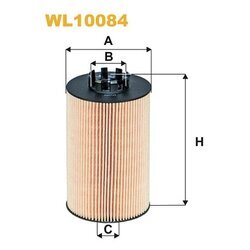 Olejový filter WIX FILTERS WL10084