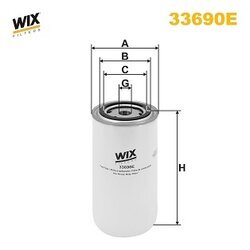 Palivový filter WIX FILTERS 33690E