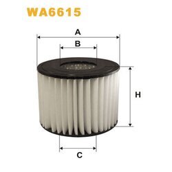 Vzduchový filter WIX FILTERS WA6615