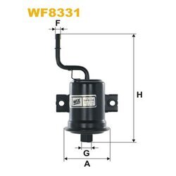 Palivový filter WIX FILTERS WF8331