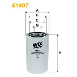 Olejový filter WIX FILTERS 51607