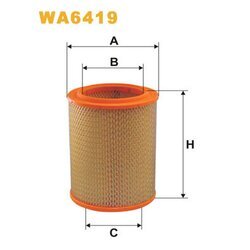 Vzduchový filter WIX FILTERS WA6419