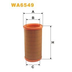 Vzduchový filter WIX FILTERS WA6549