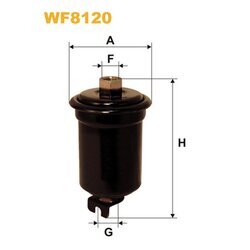 Palivový filter WIX FILTERS WF8120