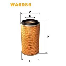 Vzduchový filter WIX FILTERS WA6086