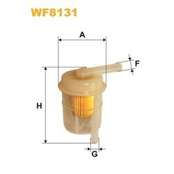 Palivový filter WIX FILTERS WF8131