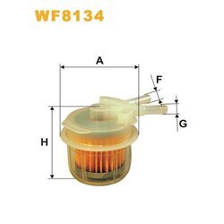 Palivový filter WIX FILTERS WF8134