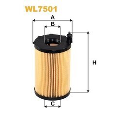 Olejový filter WIX FILTERS WL7501