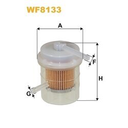 Palivový filter WIX FILTERS WF8133