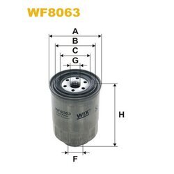 Palivový filter WIX FILTERS WF8063