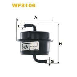 Palivový filter WIX FILTERS WF8106