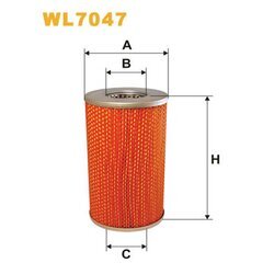 Olejový filter WIX FILTERS WL7047