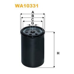 Vzduchový filter WIX FILTERS WA10331