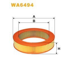 Vzduchový filter WIX FILTERS WA6494