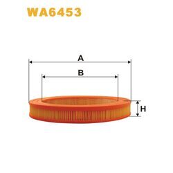 Vzduchový filter WIX FILTERS WA6453