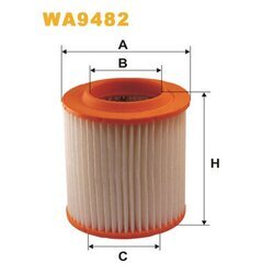 Vzduchový filter WIX FILTERS WA9482