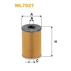 Olejový filter WIX FILTERS WL7021