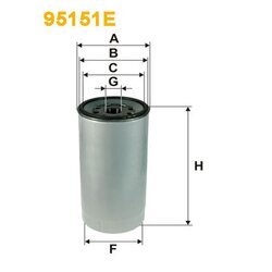 Palivový filter WIX FILTERS 95151E
