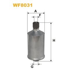 Palivový filter WIX FILTERS WF8031
