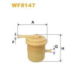 Palivový filter WIX FILTERS WF8147