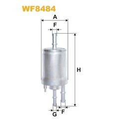 Palivový filter WIX FILTERS WF8484