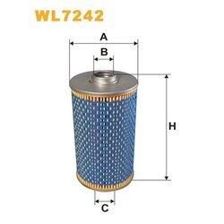 Olejový filter WIX FILTERS WL7242