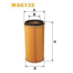 Vzduchový filter WIX FILTERS WA6135