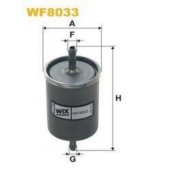 Palivový filter WIX FILTERS WF8033