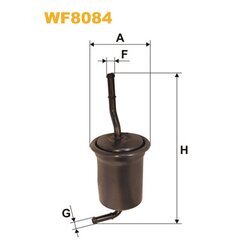 Palivový filter WIX FILTERS WF8084