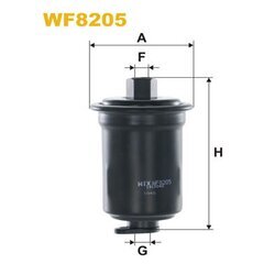 Palivový filter WIX FILTERS WF8205