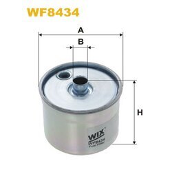 Palivový filter WIX FILTERS WF8434