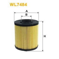 Olejový filter WIX FILTERS WL7484