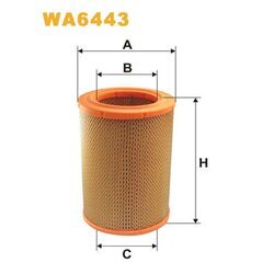 Vzduchový filter WIX FILTERS WA6443