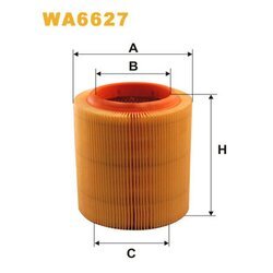 Vzduchový filter WIX FILTERS WA6627