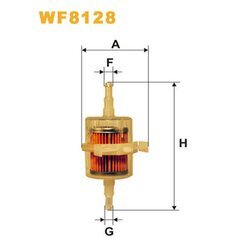 Palivový filter WIX FILTERS WF8128