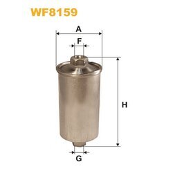 Palivový filter WIX FILTERS WF8159