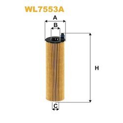 Olejový filter WIX FILTERS WL7553A