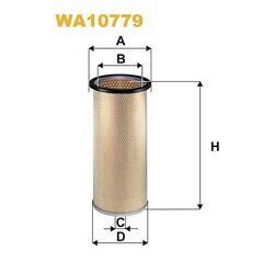Filter sekundárneho vzduchu WIX FILTERS WA10779