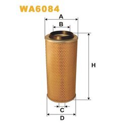 Vzduchový filter WIX FILTERS WA6084