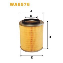 Vzduchový filter WIX FILTERS WA6576