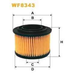 Palivový filter WIX FILTERS WF8343