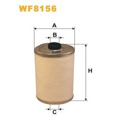 Palivový filter WIX FILTERS WF8156