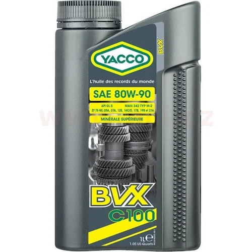 Prevodový olej minerálny BVX C 100 80W90 1l YACCO 34141