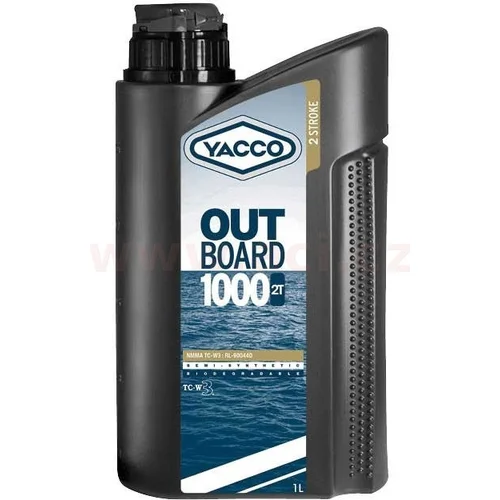 YACCO syntetický TC-W3 olej pre 2-taktné motory Outboard 1000 2T BIO 1l